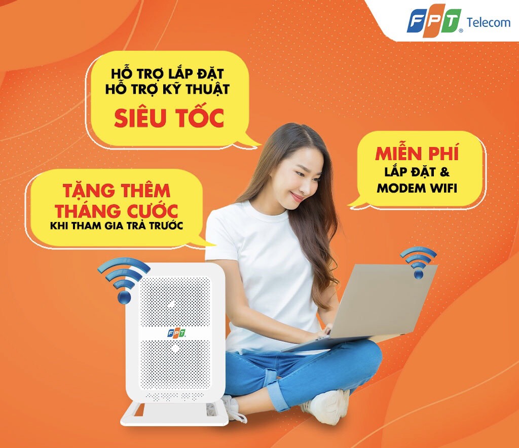 Đăng Ký Mạng FPT – Internet Nhanh, Lắp Đặt 24H